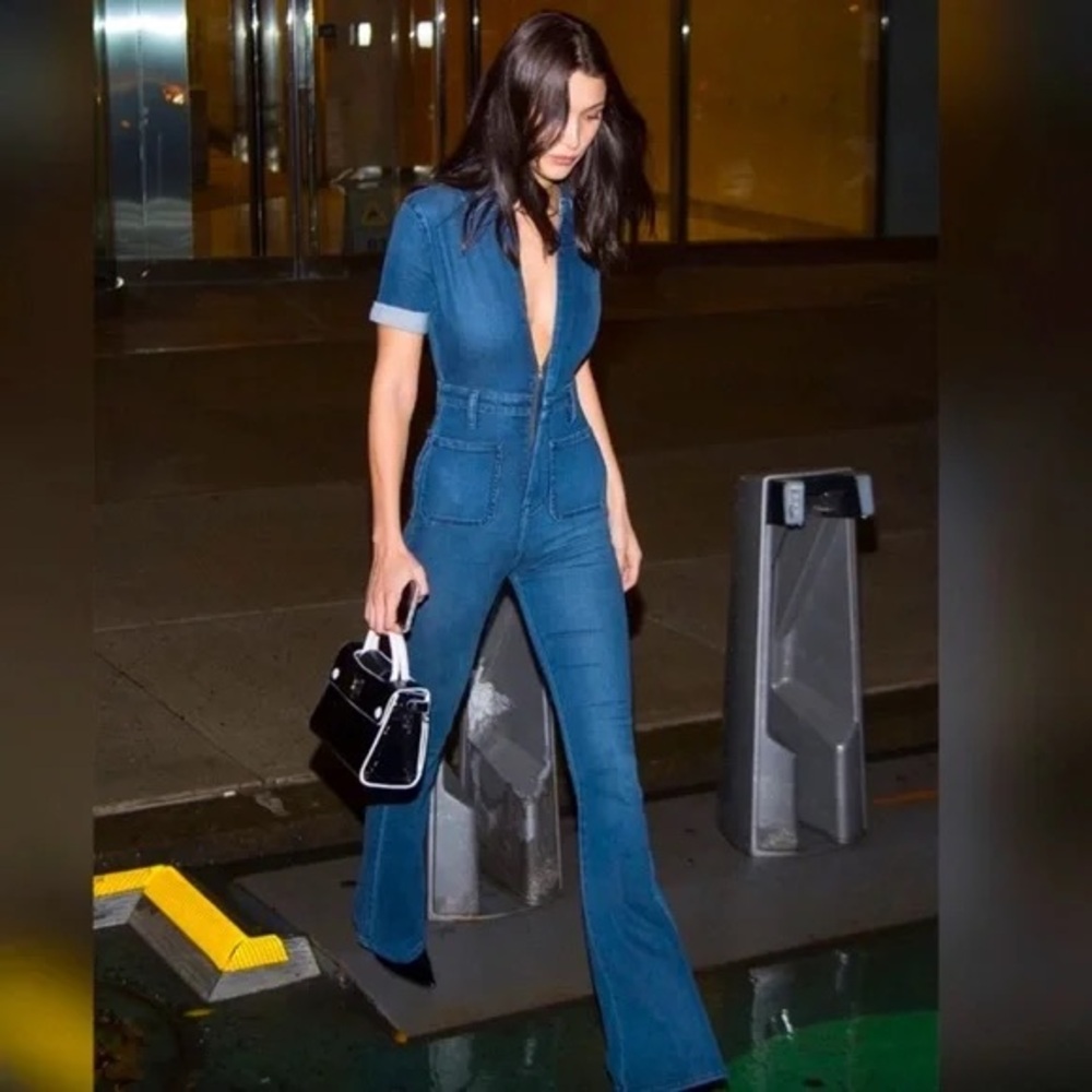 Weworewhat Denim Jumpsuit - Size Small